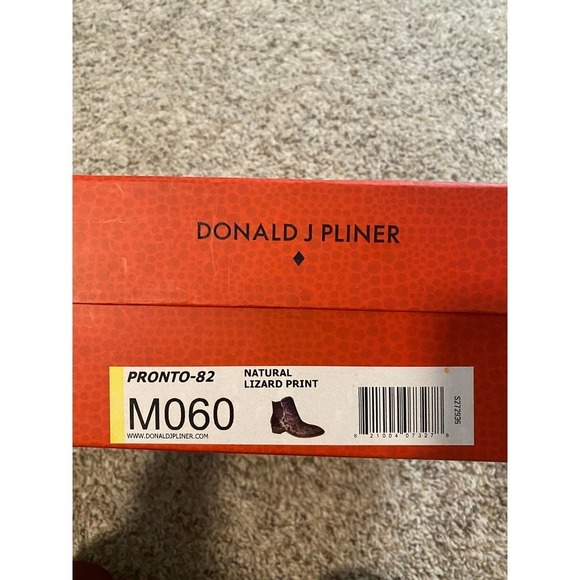 Pronto Lizard-embossed stud boots-6 - Picture 4 of 9